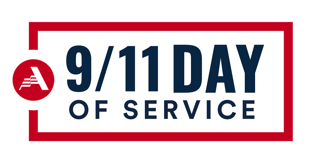 9/11 Day of Service and Remembrance header for webpage