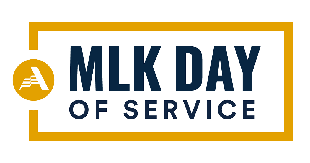 MLK Day of Service header for webpage