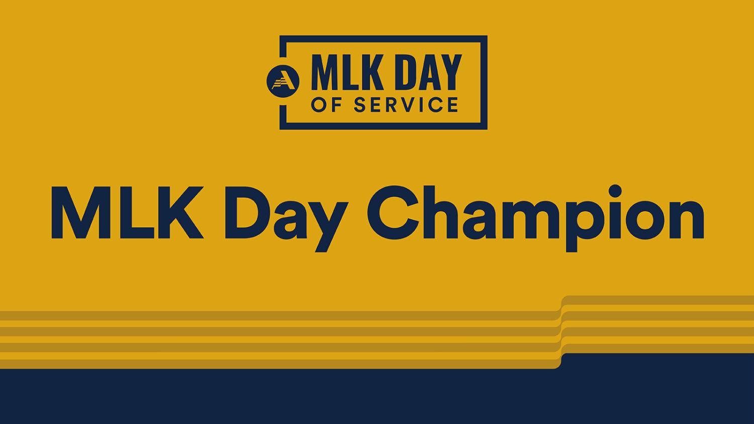 Become an MLK Day Champion