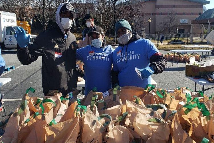 Hands on Atlanta volunteers on MLK Day