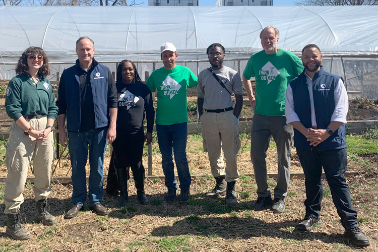 AmeriCorps CEO Tours National Service Projects with Second Gentleman in ...