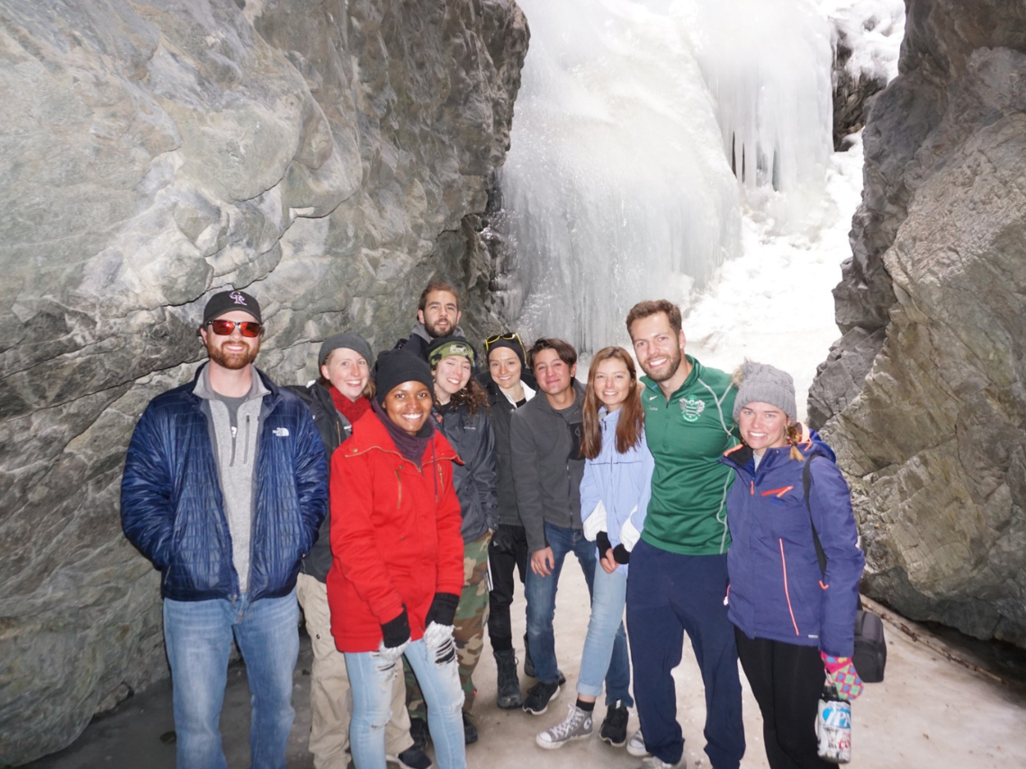 A group of AmeriCorps NCCC members