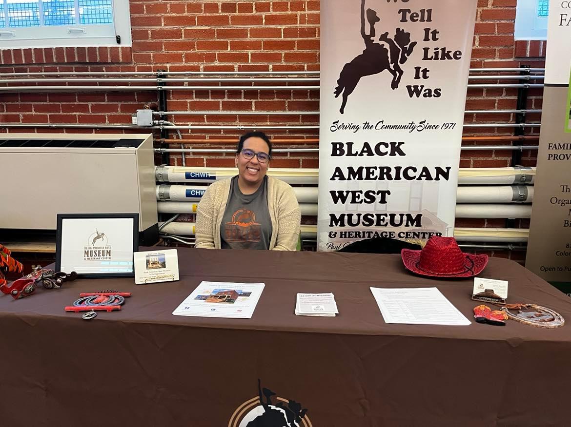 AmeriCorps Member Ashlie serving at the museum