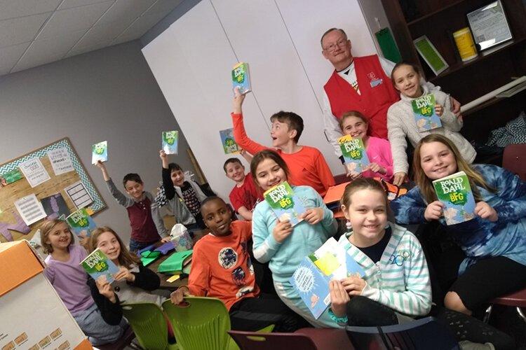 Grandpa Rick and his student book club