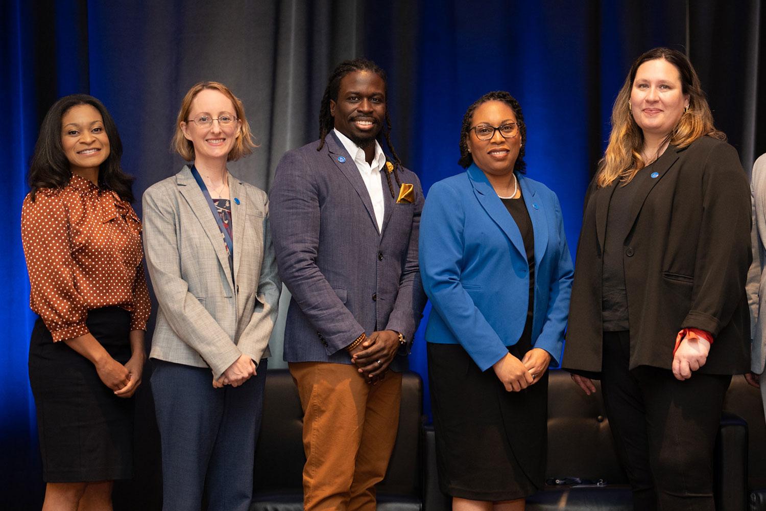 Group of five AmeriCorps leadership staff members