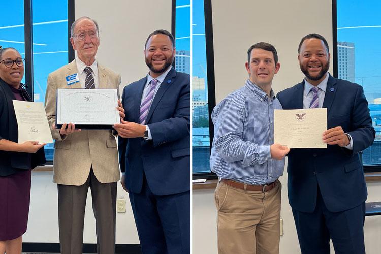 AmeriCorps CEO Presents President’s Volunteer Service Award to New Orleans Volunteers