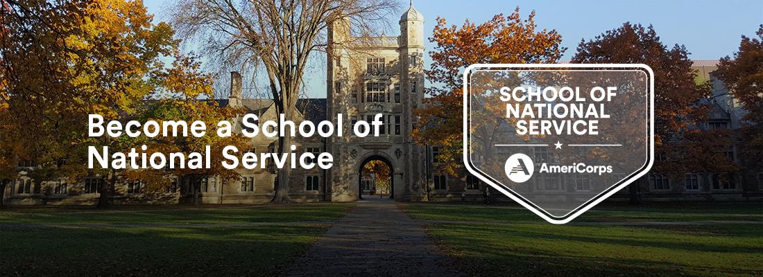 Become a School of National Service